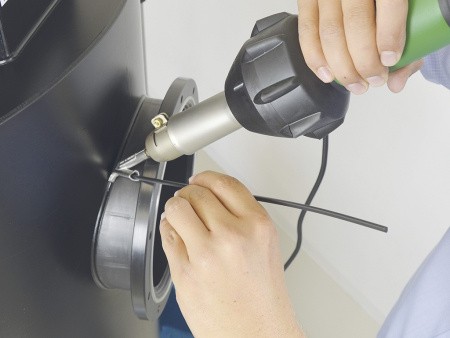 Ручной аппарат горячего воздуха TRIAC AT - сварка прутком Ручной аппарат горячего воздуха TRIAC AT - сварка прутком