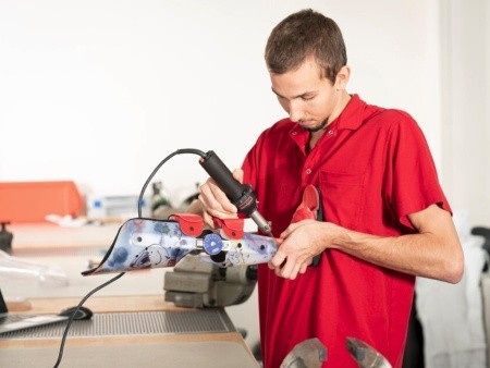 Ручной аппарат горячего воздуха HOT JET S (Хот Джет S), применение Ручной аппарат горячего воздуха HOT JET S (Хот Джет S), применение