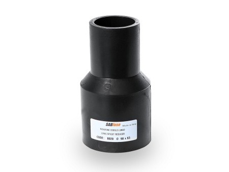 Переход литой длинный PN10 SDR17 PE100 D90X50 Переход литой длинный PN10 SDR17 PE100 D90X50